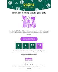 Drops Registered user