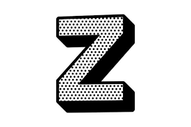 Comic Pop Art Alphabet Z Svg Cut File By Creative Fabrica Crafts Creative Fabrica