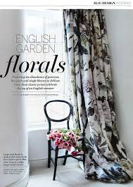 Designers Guild Shanghai Garden Floral Print As Seen In Homes Gardens Uk Curtain Decor Designers Guild Colorful Interiors