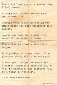 Everyday I Miss You Letter Distance Relationship Quotes Relationship Quotes Words