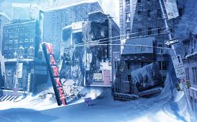 Free Download Image Wallpaper For Android Anime Snow City Background Sorry your screen resolution is not available for this wallpaper. anime snow city background