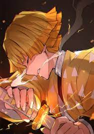demon slayer kimetsu no yaiba zenitsu agatsuma demon slayer 500 bookmarks 雷の呼吸 pixiv アニメの壁紙 善逸 アニメ 壁紙 アニメ