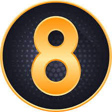Number 8 - Free education icons