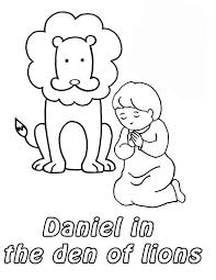 The first page shows the prophet daniel emerging from the cave with lions behind him asleep. Daniel Prostrated In Front Of God In Daniel And The Lions Den Coloring Page Daniel And The Lions Bible School Crafts Toddler Bible