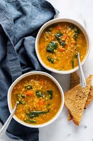 One Pot Red Lentil Pumpkin Soup Dietitian Debbie Dishes Pumpkin Soup Red Lentil Vegetarian Recipes Healthy
