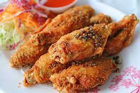 Resep Ayam Goreng Thailand Yang Gurih Renyah Recipe Parmesan Chicken Wings Chicken Wings Recipes