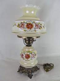 Design toscano art nouveau rose court victorian style hurricane table lamp, 16 inch, mauve pink amazon $ 166.00. Antique Hurricane Style Glass Lamps Ideas On Foter