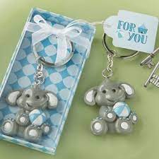 This Adorable Baby Elephant Key Chain Favor Will Thrill Mum She Can Keep It With Her At All T Elephant Keychain Baby Shower Souvenirs Baby Shower Party Favors