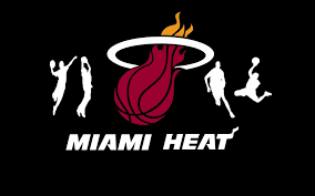 The letters mh in white with a gold outline interlocked together. Miami Heat Logo Wallpapers Wallpaper Cave