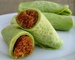 #masakitugampang bisa jadi pilihan dessert untuk berbuka puasa lho! Resep Cara Membuat Dadar Gulung Isi Kelapa Enak Dapur Resep Nusantara