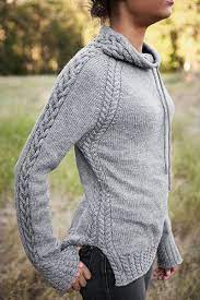 From college kids to distinguished ladies, this is a sweater suited to many! Harley Knitting Patterns And Crochet Patterns From Knitpicks Com By Edited By Knit Picks Staff On Sale Knit Picks Knitting Inspiration Knit Outfit
