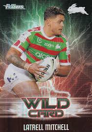 Early life of latrell mitchell. 2021 Nrl Traders Wildcards Wc34 Latrell Mitchell South Sydney Rabbitohs Gold Coast Trading Cards