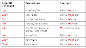 Présenter ses condoléances n'est pas facile et encore moins lorsque vous devez le faire dans une autre langue que la votre. Adjectifs Et Pronoms Possessifs Maxicours