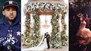 Maybe you would like to learn more about one of these? Mr And Mrs Mvp Inside George Springer S Lavish Wedding Abc13 Houston