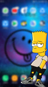 Let's start the list of simpsons wallpapers with my favorite bart simpson, if you are calling you the simpsons biggest. Bart Simpson Wallpaper Blue 720x1280 Wallpaper Teahub Io