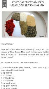 Homemade Meatloaf Seasoning Meatloaf Seasoning Homemade Meatloaf Seasoning Homemade Meatloaf
