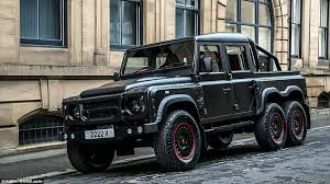 Land Rover Defender Challenged Kahn Designs 6 Wheel Monster For Size Daily Mail Online