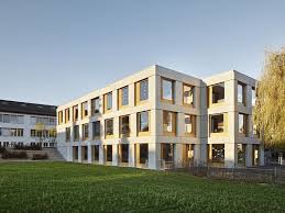 Gallery Of Primary School And Kindergarten Tauffelen Morscher Architekten 7 School Building Design School Architecture Primary School