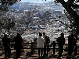 日和山から 津波 japan earthquake tsunami earthquake and tsunami