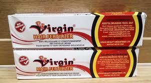 New Virgin Hair Fertilizer Anti Dandruff Hair Cream 2 X 125g Hair Fertilizer Virgin Hair Fertilizer Hair Cream