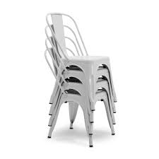 2 swatches for distressed wood bistro counter stool. Stackable Outdoor Side Chairs For Patio Restaurant Farmhouse Bistro Cafe Trattoria H Jinhui Metal Dining Room Chairs Set Of 4 Distressed White Patio Furniture Accessories Patio Dining Chairs
