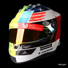 Mick schumacher pin helmet 2019. Mick Schumacher Replika Helm 1 1 2017