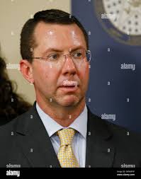 Kris Steele, former Speaker of the Oklahoma House, and a member of the  Oklahoma Death Penalty Review Commission, is pictured during a news  conference in Oklahoma City, Tuesday, April 25, 2017. The