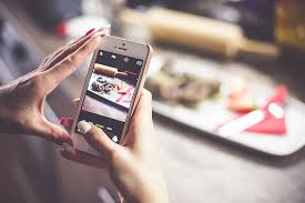 Maybe you would like to learn more about one of these? Hd Wallpaper Girl Taking A Photo Of Her Food With Iphone App Camera Cooking Wallpaper Flare