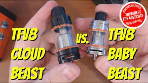 Review Smok Tfv8 Cloud Beast Smok Tfv8 Baby Beast Youtube