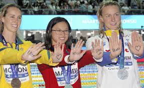 Yes, swimmer margaret macneil is adopted. Never Give Up Medalists Support Japanese Swimmer Ikee S Battle With Leukemia The Mainichi