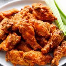 These tasty hot wings can be baked or fried. Crispy Buffalo Chicken Wings Baked Cafe Delites