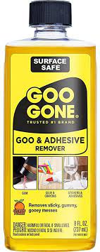 Goo Gone Adhesive Remover 8 Ounce Surface Safe Adhesive Remover Safely Removes Stickers Labels Decals Residue Tape Chewing Gum Grease Tar Amazon Com Grocery Gourmet Food