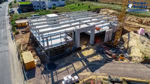 Bauwesen Architektur Baufortschritt Doku Flying Skypics