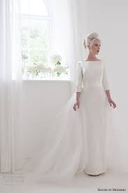 House Of Mooshki Spring 2015 Wedding Dresses Column Wedding Dress Trendy Wedding Dresses Straight Wedding Dresses