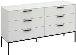 Kommode treviso grau masse cm b 100 h 162 t 36 kommoden. Kommode Slimline 16 Modern Weiss 130cm Breit