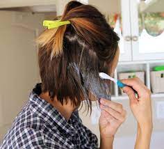 Ombr é on short hair looks great when applied at the ends. Short Hair Ombre Tutorial How To Do Ombre At Home One Little Momma