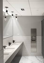 Here are some more commercial restroom design details that you absolutely want to get right the first time: Minimal Commercial Bathroom Design In 2020 Commercial Bathroom Designs Restroom Design Washroom Design