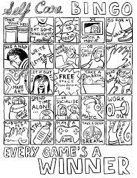 This kit is filled with everything you need to get everyone on board with making plans to improve their mental, physical, emoti Self Care Bingo Play Daily Every Game S A Winner Self Care Bingo Wellness Recovery Action Plan Self Care Activities