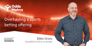 A sports betting company looks to leverage data and analytics as well as an aggregation system to make it easier and more advantageous for bettors. Ebbe Groes Oddsmatrix Overhauling A Sports Betting Offering Everymatrix