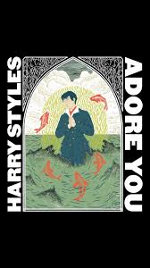 Aesthetic Harry Styles Black And White Poster Adore You Harry Styles Poster Harry Styles Wallpaper Harry Styles Drawing