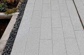 We shop and deliver, you enjoy. White Granite Pavers Granite Paving Patio Slabs Grey Granite