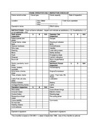 Health care ceos form worker safety coalition. Hoist Inspection Checklist Pdf Sorry We Re Unable To Complete Your Request