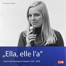 Podívejte se na náš archív a jiné písničky, např. Zeit Im Bild Die Franzosische Sangerin France Gall Ist Facebook