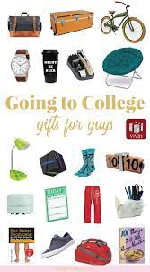 Everyone, including college guys, loves getting gifts. 25 Off To College Gift Ideas For Guys