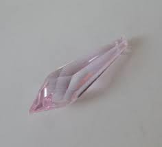 Wall art such as pink crystal chandelier on minimalist house, has many benefits equally in terms of our wellness, expression, and spiritual. New Swarovski 8611 40 Mm X 11mm Rosaline Pink Crystal Pendant Drop Prism Pink Swarovski Crystal Prism Jewelry Making Chandelier Part Second Wind Vintage