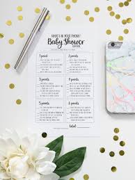 14 baby shower games and activities to entertain your virtual guests. Free Printable Baby Shower Games Fun365