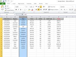 How To Select Entire Column In Excel Or Row Using Keyboard