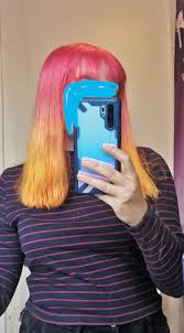 34 trendy yellow ombre hair colors ideas. Finally Did My Pink Yellow Ombre I M Absolutely In Love Hairdye