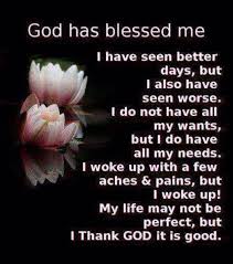 Thank God For Blessing Me With Another Day To Live Quotes About God Prayer Quotes Words Of Wisdom