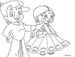It also shows the good time all of them are having together. Chotta Bheem Coloring Pages 55 Images Free Printable